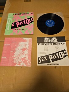 セックスピストルズ/SEX PISTOLS/THE VERY BEST OF/COLUMBIA YX7247AX LP レコード 帯付き