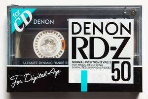 【中古】DENON カセットテープ 50分 デノン RD-Z クリア＆ダイナミック テープ RD-Z50N