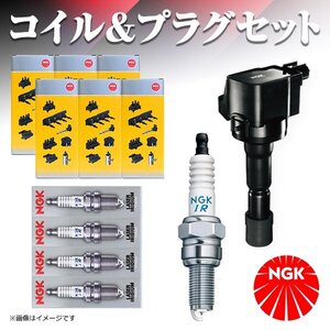 DILFR6N-T U5084 クラウン AWS211 AWS215 スパークプラグ ＆ イグニッションコイル セット 10本セット NGK トヨタ