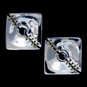 *S2229L【quique】Art Jewelry SLVイヤリング SPAIN New