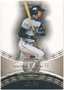 BBM 2013 Genesis ジェネシス 大谷翔平 北海道日本ハムファイターズ ルーキーカード RC #055 Rookie Card Shohei Ohtani