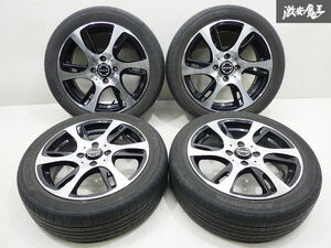 ●RAYS レイズ APIS UA/TR 15インチ 5J +43 PCD100 4H ヨコハマ ECOS ES31 165/55R15 17y タント アルトワークス ワゴンR 軽自動車 棚M-8