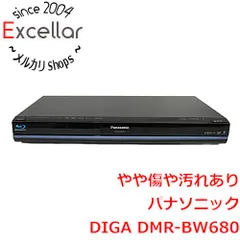 [bn:6] Panasonic　ブルーレイディスクレコーダー DMR-BW680-K　リモコンなし