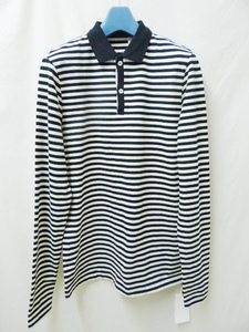 FACTOTUM ファクトタム　新品未使用　L/S POLO OFF/WHITE 46サイズ