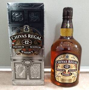 ◇古酒 未開栓 シーバスリーガル CHIVAS REGAL 12年 PREMIUM SCOTCH WHISKY 1000ml 43% ◇