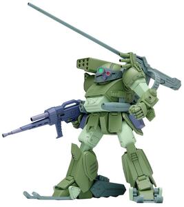 【中古】ウェーブ 装甲騎兵ボトムズ バーグラリードッグ ST版 1/35スケール 全高約12cm 色分け済みプラモデル BK-229