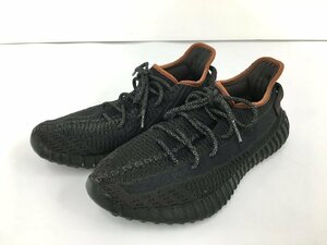 アディダス adidas メンズ YEEZY BOOST 350 V2 イージーブースト350 V2 27.5cm 黒 FU9006 スニーカー 2309LS118