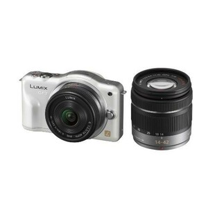 中古 １年保証 美品 Panasonic LUMIX DMC-GF3 ダブルズームキット ホワイト