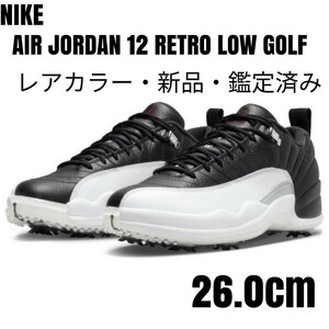 NIKEナイキAIR JORDAN12 RETRO LOW GOLF 26.0