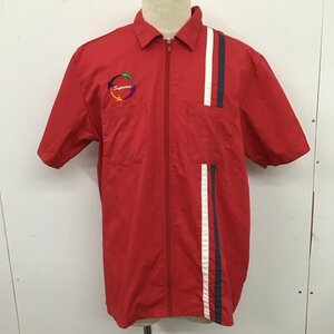 Supreme L シュプリーム シャツ、ブラウス 半袖 2019年春夏 ZipUpS/SWorkShirt 半袖ジップアップシャツ Shirt Blouse 10122956