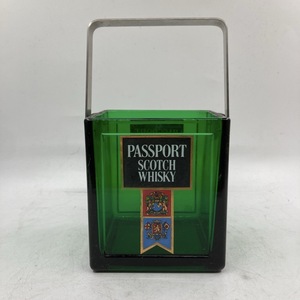 PASSPORT SCOTCH WHISKY パスポート スコッチ ウイスキー アイスペール 氷入れ レトロ　酒★K2573A