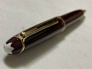 MONTBLANC モンブラン MEISTERSTUCK ツイスト式ボールペン ボルドー