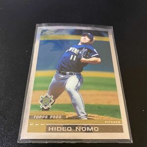 topps chrome 2000 野茂英雄　NOMO