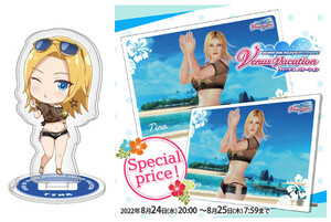 デッドオアアライブ DEAD OR ALIVE Xtreme Venus Vacation ヴィーナス アクリルスタンド アクリルボード ティナ