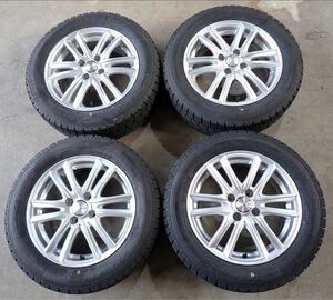 ★ ★ ホイール★185/60R15★フィット★シャトル★ヤリス ★ ★アクア ★ ★ヴィッツなどに 中古スタッドレス ★ ★ 15×5.5J 100/4H ★ ★