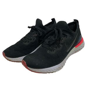 J894Y NIKE ナイキ EPIC REACT FLYKNIT 2 エピックリアクトフライニット BQ8927-003 レディース スニーカー US8 25cm ブラック