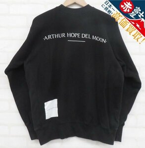 8T4766/ARTHUR HOPE DEL MOON クルーネックスウェット アーサーホープデルムーン