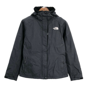 THE NORTH FACE ノースフェイス HYVENT マウンテンパーカー アウトドア ブラック (レディース L) 中古 古着 R7311