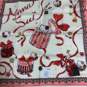 ANNA SUI アナスイ×サンリオ ハローキティ コラボ ハンカチ 未使用 A