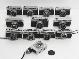 ★訳あり大特価★ レンジファインダー 12個まとめ キヤノン CANON DEMI DIAL CANONET #TA6272