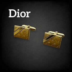 クリスチャンディオール Christian dior ディオール Dior カフスボタン カフリンクス スーツ パーティ カフス ヴィンテージ ゴールド 452