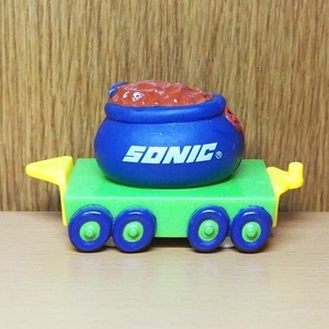 ソニックドライブイン　ドクターペッパー　フィギュア　チリ　電車　1997　アメトイ 　アドバタイジング　Sonic Drive In　フードトイ