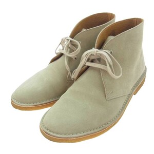 Scye サイ 1365-599-0033-1150 × PADMORE & BARNES パドモア＆バーンズ Desert Boots デザートブーツ ベージュ系 7【中古】