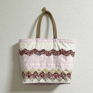 ハンドメイド　トートバッグ★パッチワーク56