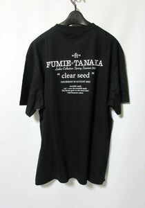 非売品 希少 23SS FUMIE TANAKA フミエタナカ STAFF スタッフ Tシャツ 黒 XL ユニセックス