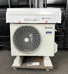 F3UBAB 美品 Panasonic パナソニック Eolia エオリア ルームエアコン CS-220DZE8 2020年製 2.2kW おもに6畳用 ナノイーX