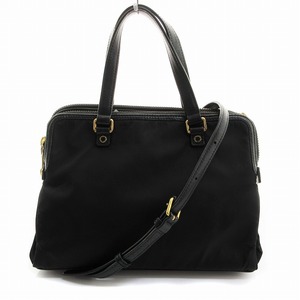 マークバイマークジェイコブス MARC by MARC JACOBS 2WAY ショルダーバッグ ハンド ナイロン 黒 ブラック ■SM3 /MJ レディース