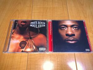 【輸入盤CD】Pete Rock アルバム2枚セット / ピート・ロック / Soul Survivor / Soul Survivor Ⅱ