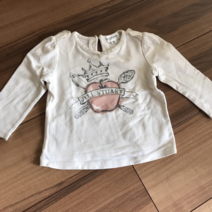 USED【ジルスチュアート】JILL STUART　ロンＴ　女の子　80