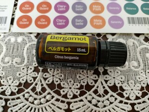 新品未開封　ドテラベルガモット　15ml　新品キャップシール付　doTERRA エッセンシャルオイル アロマオイル ドテラ doTERRA