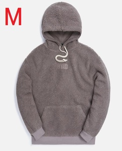 KITH 20FW SHERPA WILLIAMS III HOODIE BOX LOGO Mサイズ グレー Used 中古 キス シェルパ ウィリアムス フーディ 2020 秋冬