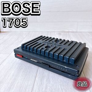 BOSE ボーズ Model 1705 ステレオ パワーアンプ コンパクト 良品 おすすめ 人気 オーディオ機器 音響機器 軽量 王道 定番 動作品 機材