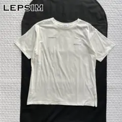 レプシィム　Tシャツ　トップス　ホワイト　M　KH02180