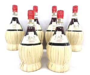 送料300円(税込)■dy044■赤ワイン F.LLI GRATI VILLA GALIGA CHIANTI 2018 750ml 6本【シンオク】