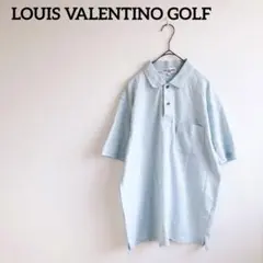 1263 LOUIS VALENTINO GOLF　ポロシャツ　ゴルフ　半袖　L