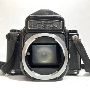 (志木)ASAHI PENTAX/アサヒ ペンタックス 6×7 初代(前期) 中判 フィルムカメラ ボディのみ バケペン ロクナナ 当時物 レトロ