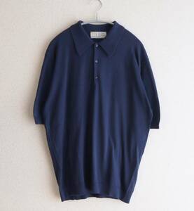 JOHN SMEDLEY ジョンスメドレー　イングランド製 半袖ニットポロシャツ　サイズ40