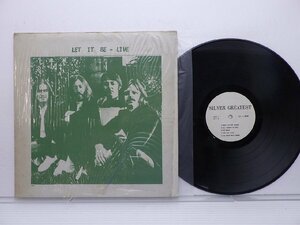 ブート盤/The Beatles 「Let It Be - Live」LP(1006)/洋楽ロック