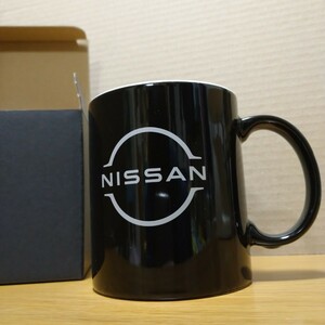 NISSAN 日産 マグカップ カップ コップ グッズ コレクション ロゴ 食器 車 湯呑み マグ 陶器 car limited logo mag cup collection ①