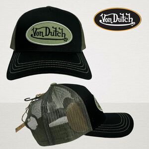 新品　Von Dutch メッシュキャップ　トラッカーキャップ　ボンダッチ　Y2Kファッション　帽子　CAP　韓国ファッション