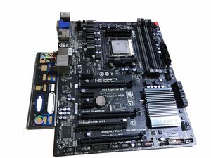 《中古》マザーボード GIGABYTE GA-F2A85X-UP4/CPU AMD A10-5800 Series 2点セット管理番号M50