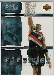 2000-01 UPPER DECK SLAM airstyles SCOTTIE PIPPEN 