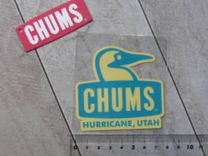 Sticker CHUMS Booby Face CH62-1124 Teal 新品 チャムス ステッカー 防水素材