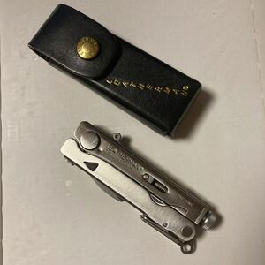 レザーマン/LEATHERMAN マルチツール レザーケース付 クランチ CRUNCH ロッキンプライヤー 初期型