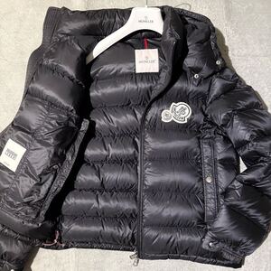 現行!XL相当★MONCLER BRAMANT モンクレール ブラマント ダブル ワッペン ダウンジャケット ブルゾン Wジップ 着脱フード 2way メンズ 3 黒