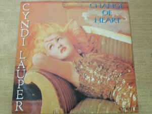 EPd-7289 CYNDI LAUPER / CHANGE OF HEART